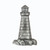 Acorn DP4PP: 1-7/8" Lighthouse Cabinet Knob - Antique Pewter Acorn DP4PP: 1-7/8" Lighthouse Cabinet Knob - Antique Pewter