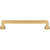 Atlas A104-WB: 6-5/16" cc Oskar Cabinet Pull - Warm Brass