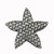 Acorn DP9PP: 1-3/4" Woven Star Cabinet Knob - Antique Pewter