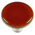Aquila HK1006-KRA: 1-1/2" Solid Round Cabinet Knob w/Aluminum Post - Sunset Coral