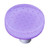 Aquila HK1210-KRB: 1-1/2" Bubbles Round Cabinet Knob w/Black Post - Neo-Lavender