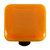 Aquila HK1013-KB: 1-1/2" Solid Square Cabinet Knob w/Black Post - Medium Amber