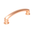 Century 29467-SRG: 4" cc Belvedere Bow Cabinet Pull - Satin Rose Gold
