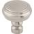 Top Knobs TK880BSN: 1-1/4" Brixton Round Rimmed Cabinet Knob - Brushed Satin Nickel