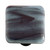 Aquila HK2059-KB: 1-1/2" Swirl Square Cabinet Knob w/Black Post - Black/Powder Blue