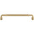 Top Knobs TK886HB: 7-9/16" cc Brixton D-Handle Cabinet Pull - Honey Bronze