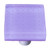 Aquila HK1210-KB: 1-1/2" Bubbles Square Cabinet Knob w/Black Post - Neo-Lavender