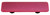 Aquila HK9050-PB: 3" cc Opaline Rectangle Cabinet Pull w/Black Post - Red