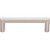 Top Knobs TK941BSN: 3-3/4" cc Kinney Round Bar Cabinet Pull - Brushed Satin Nickel