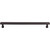 Top Knobs TK858SAB: 12" cc Kingsbridge Flat Bar Appliance Pull - Sable