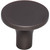 Top Knobs TK913AG: 1-1/4" Marion Round Cabinet Knob - Ash Gray