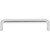 Top Knobs TK873PC: 5-1/16" cc Exeter Round Bar Cabinet Pull - Polished Chrome