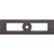 Top Knobs TK922AG: 3-3/4" cc Hollin Rectangle Backplate - Ash Gray Top Knobs TK922AG: 3-3/4" cc Hollin Rectangle Backplate - Ash Gray