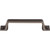 Top Knobs TK743AG: 3-3/4" cc Channing Flat Bar Cabinet Pull - Ash Gray