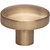 Top Knobs TK910HB: 1-3/8" Hillmont Oval Cabinet Knob - Honey Bronze
