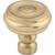 Top Knobs TK882HB: 1-1/4" Brixton Round Button Cabinet Knob - Honey Bronze