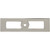 Top Knobs TK922PN: 3-3/4" cc Hollin Rectangle Backplate - Polished Nickel