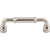 Top Knobs TK883PN: 3-3/4" cc Brixton D-Handle Cabinet Pull - Polished Nickel