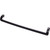 Top Knobs TK955BLK: 12" cc Kentfield Offset Bar Cabinet Pull - Flat Black