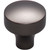 Top Knobs TK900AG: 1-1/8" Kinney Round Cabinet Knob - Ash Gray