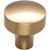 Top Knobs TK900HB: 1-1/8" Kinney Round Cabinet Knob - Honey Bronze