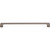 Top Knobs TK547AG: 12" cc Holland Rectangular Bar Cabinet Pull - Ash Gray