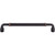 Top Knobs TK886UM: 7-9/16" cc Brixton D-Handle Cabinet Pull - Umbrio