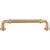 Top Knobs TK323HB: 5" cc Reeded D-Handle Cabinet Pull - Honey Bronze