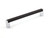 Richelieu BP801256140900: 256mm cc Laconia Cabinet Pull - Matte Black/Polished Chrome Richelieu BP801256140900: 256mm cc Laconia Cabinet Pull - Matte Black/Polished Chrome