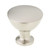 Richelieu BP872034195: 34mm Acadia Cabinet Knob - Brushed Nickel Richelieu BP872034195: 34mm Acadia Cabinet Knob - Brushed Nickel