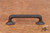 RKI CP-809-RB: 4" cc Distressed Rustic Cabinet Pull - Oil Rubbed Bronze