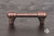RKI CP-813-DC: 3" cc Distressed Rod w/Swirl Ends Cabinet Pull - Distressed Copper