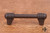RKI CP-813-RB: 3" cc Distressed Rod w/Swirl Ends Cabinet Pull - Oil Rubbed Bronze