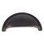 Hickory P3055-VB: 3" cc Williamsburg Cup Cabinet Pull - Vintage Bronze