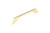 Richelieu BP9256160165: 160mm cc Masset Cabinet Pull - Brushed Gold Richelieu BP9256160165: 160mm cc Masset Cabinet Pull - Brushed Gold