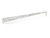 Richelieu 681132031: 320mm cc Exclusive Rectangular Bar Cabinet Pull - Brushed Industrial White