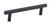 Richelieu BP205128900: 128mm cc Roosevelt Cabinet Pull - Matte Black Richelieu BP205128900: 128mm cc Roosevelt Cabinet Pull - Matte Black