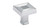 Richelieu BP87883535140: 1-3/8" Como Square Cabinet Knob - Chrome Richelieu BP87883535140: 1-3/8" Como Square Cabinet Knob - Chrome