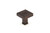 Richelieu BP87883535HBRZ: 1-3/8" Como Square Cabinet Knob - Honey Bronze Richelieu BP87883535HBRZ: 1-3/8" Como Square Cabinet Knob - Honey Bronze