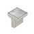 Richelieu 302330180PEA: 1-3/16" Precious Materials Square Cabinet Knob - Polished Nickel, Pearl