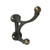 Richelieu BP76466ORB: 3-1/2" Classic Double Coat Hook w/Ball Tips - Oil Rubbed Bronze Richelieu BP76466ORB: 3-1/2" Classic Double Coat Hook w/Ball Tips - Oil Rubbed Bronze