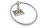 Richelieu 14649: Bentley Collection Towel Ring - Brushed Nickel