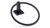 Richelieu NB1030646: Palisade Towel Ring - Brushed Oil Rubbed Bronze