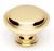 Alno A1145-PB/NL: 1-1/4" Traditional Cabinet Knob - Unlacquered Brass