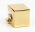 Alno A2671-PB/NL: 9/16" Convertible Square Post (for ring pull) - Unlacquered Brass
