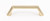 Alno A427-3-PB/NL: 3" cc Nicole Cabinet Pull - Unlacquered Brass Alno A427-3-PB/NL: 3" cc Nicole Cabinet Pull - Unlacquered Brass