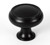 Alno A626-38-MB: 1-1/2" Charlie's Collection Cabinet Knob - Matte Black