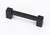 Alno A718-35-MB: 3-1/2" cc Contemporary II Cabinet Pull - Matte Black