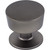 Top Knobs M1569: 1-3/16" Essex Round Cabinet Knob - Ash Gray