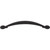 Top Knobs M1679: 5-1/16" cc Dakota Angle Cabinet Pull - Flat Black